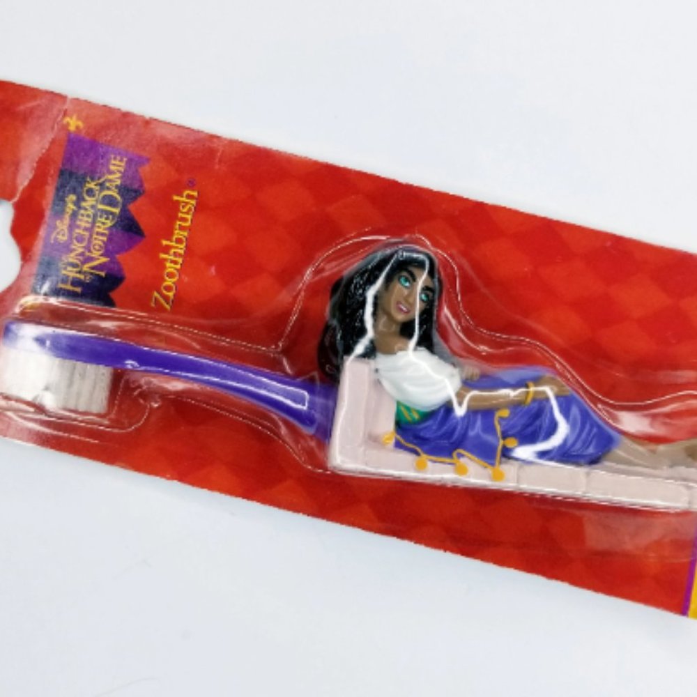 Vintage 1992 Disney's Hunchback of Notre Dame Esmerelda Toothbrush